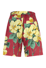 Load image into Gallery viewer, Cotton and linen bermuda-shorts
