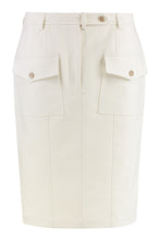 Load image into Gallery viewer, Cotton midi skirt

