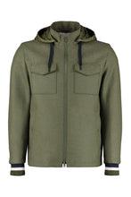 Load image into Gallery viewer, Wool zipped jacket
