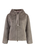 Load image into Gallery viewer, Vegan fur jacket
