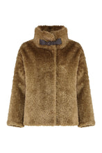 Load image into Gallery viewer, Vegan fur jacket
