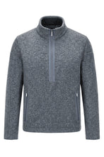 Load image into Gallery viewer, Half-zip jacket in wool blend

