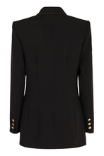 Load image into Gallery viewer, Single-breasted viscose blazer
