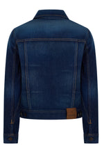 Load image into Gallery viewer, Denim jacket with contrasting stitches
