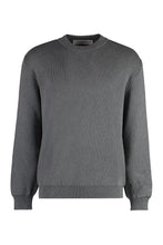 Load image into Gallery viewer, Davis Cotton crew-neck sweater
