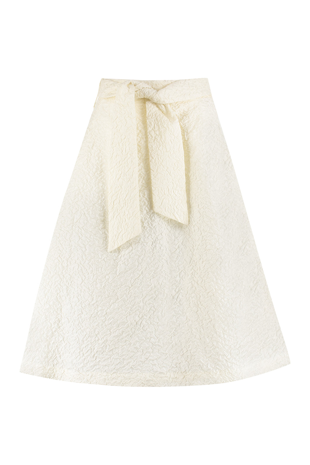 A-line midi skirt