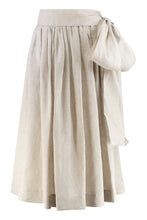 Load image into Gallery viewer, Linen skirt
