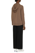 Load image into Gallery viewer, Hooded wool and cashmere sweater
