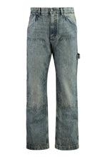 Load image into Gallery viewer, 5-pocket straight-leg jeans
