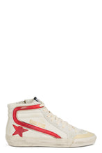 Load image into Gallery viewer, High leather sneaker slides
