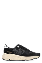 Load image into Gallery viewer, Running Sole leather and fabric low-top sneakers
