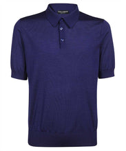 Load image into Gallery viewer, Cashmere and silk polo shirt
