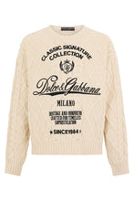 Load image into Gallery viewer, Sweater made of cotton blend with writings
