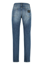 Load image into Gallery viewer, 5-pocket slim fit jeans
