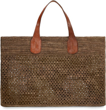 Load image into Gallery viewer, Havana raffia tote bag
