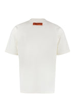 Load image into Gallery viewer, Cotton crew-neck T-shirt
