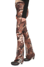 Load image into Gallery viewer, Printed flared trousers
