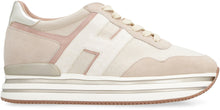Load image into Gallery viewer, H222 leather platform sneakers
