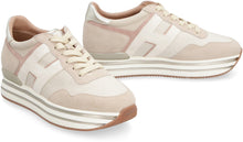 Load image into Gallery viewer, H222 leather platform sneakers
