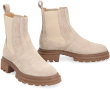Load image into Gallery viewer, Hogan 10-Storey Suede Chelsea boots
