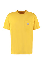 Load image into Gallery viewer, Chest pocket cotton T-shirt
