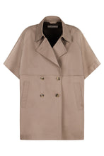 Load image into Gallery viewer, Short trench coat
