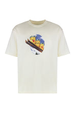 Load image into Gallery viewer, Ski crew neck T-shirt in cotton
