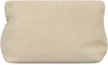 Load image into Gallery viewer, Jewel Zip Suede clutch
