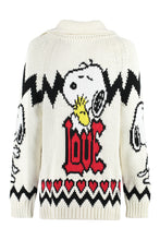 Load image into Gallery viewer, Philosophy di Lorenzo Serafini x Peanuts - Jacquard knit cardigan
