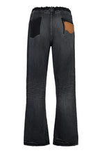 Load image into Gallery viewer, 5-pocket straight-leg jeans
