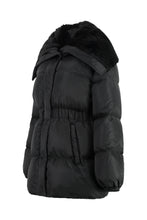 Load image into Gallery viewer, Brasseurs faux fur collar down jacket
