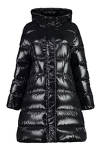 Load image into Gallery viewer, Bellevue long hooded down jacket
