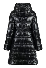 Load image into Gallery viewer, Bellevue long hooded down jacket

