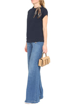 Load image into Gallery viewer, Cotton top with bow
