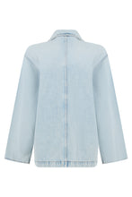 Load image into Gallery viewer, Double-breasted denim jacket Cory
