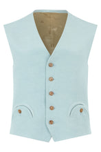 Load image into Gallery viewer, Single-breasted silk-linen blazer
