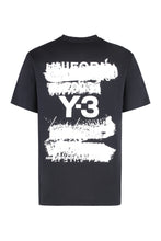 Load image into Gallery viewer, Cotton crew-neck T-shirt

