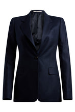 Load image into Gallery viewer, Single-breasted silk blazer
