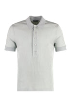 Load image into Gallery viewer, Ribbed knit polo shirt
