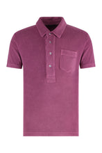 Load image into Gallery viewer, Towelling polo shirt

