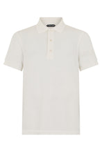 Load image into Gallery viewer, Polo in blended lyocell and cotton

