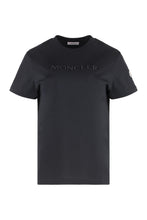Load image into Gallery viewer, Cotton crew-neck T-shirt
