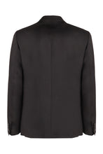 Load image into Gallery viewer, Wool single-breasted blazer
