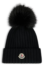 Load image into Gallery viewer, Wool hat with pompon
