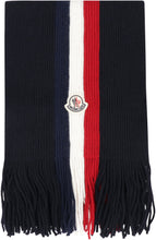 Load image into Gallery viewer, Tri-colored wool scarf
