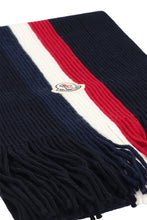 Load image into Gallery viewer, Tri-colored wool scarf
