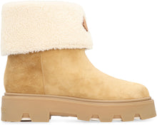 Load image into Gallery viewer, Aurea ankle boots in suede and shearling
