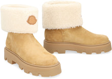 Load image into Gallery viewer, Aurea ankle boots in suede and shearling
