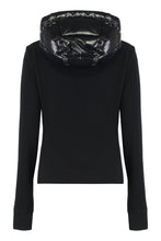 Load image into Gallery viewer, Padded fleece hoodie with zip and hood

