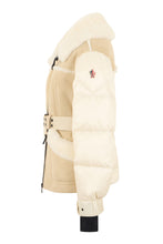 Load image into Gallery viewer, Alvernia down jacket with shearling belt

